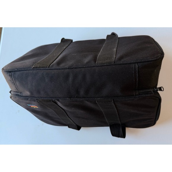Vintage Apple Laptop Messenger Bag Black Logo Classic - Picture 7 of 7